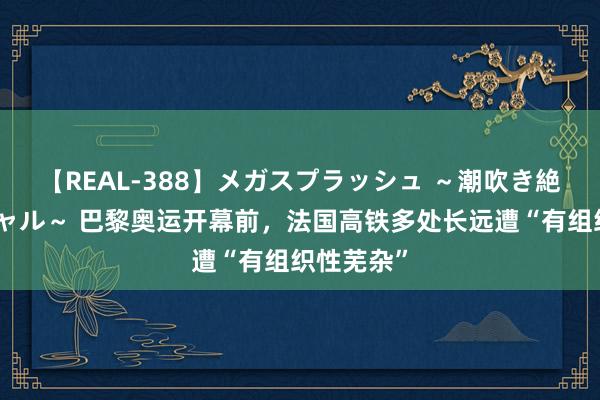 【REAL-388】メガスプラッシュ ～潮吹き絶頂スペシャル～ 巴黎奥运开幕前，法国高铁多处长远遭“有组织性芜杂”