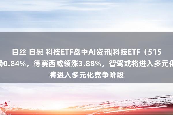 白丝 自慰 科技ETF盘中AI资讯|科技ETF（515000）上扬0.84%，德赛西威领涨3.88%，智驾或将进入多元化竞争阶段