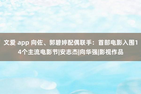 文爱 app 向佐、郭碧婷配偶联手：首部电影入围14个主流电影节|安志杰|向华强|影视作品